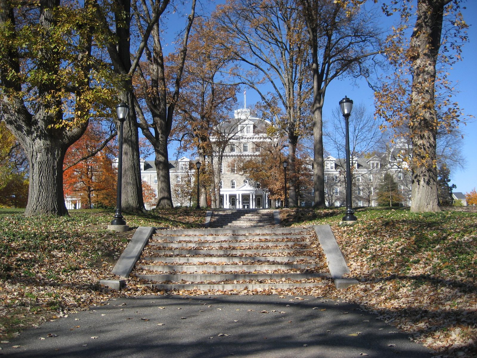 Parrish Hall, Swarthmore College, where Nelson took his B.A. in philosophy and where the 1979 Xanadu summer was held